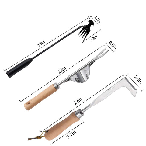 Theuzi hand weeder provides precise weed removal in tight spaces