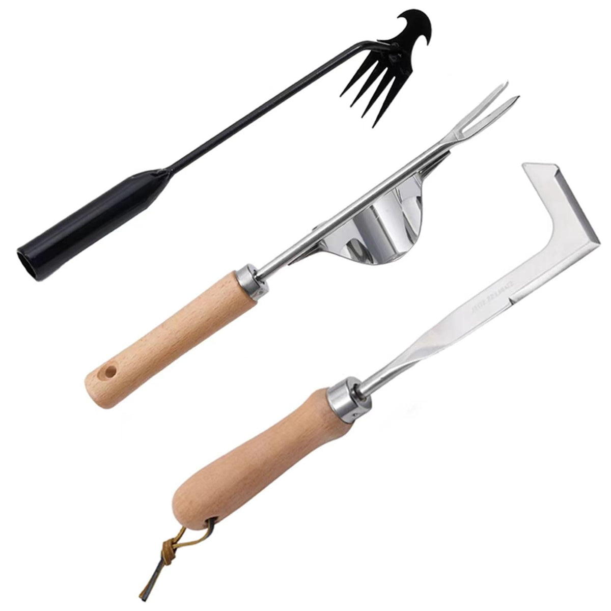 Theuzi L-shape weed puller for crack removal and easier weeding