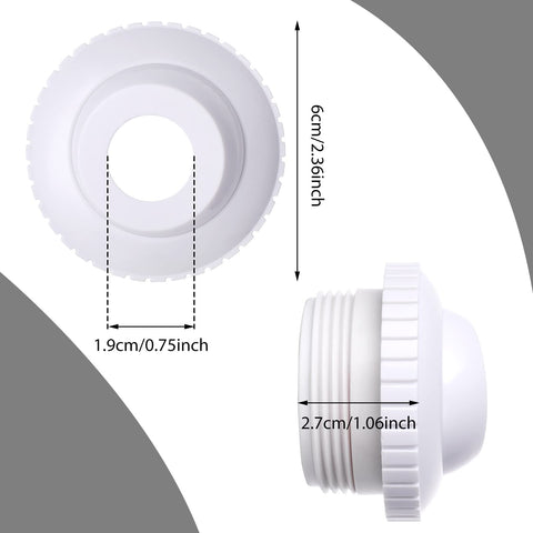 Thinp eyeball inlet jet 3-4in demonstrates adjustable outlet direction for targeted returns