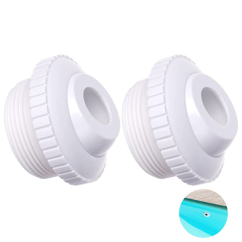 Thinp pool jet nozzle set shows directional flow for balanced circulation