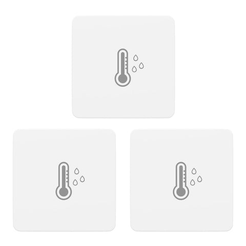 THIRDREALITY Zigbee Sensor Lite pack image showing three compact thermometers for home monitoring