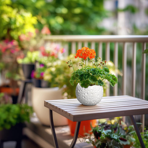 Thirtypot desk decor round planter enhances workspace with modern style