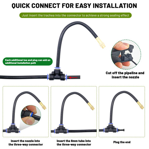 Thiswing accessories including pipe cutter, nails, and ties for easy installation