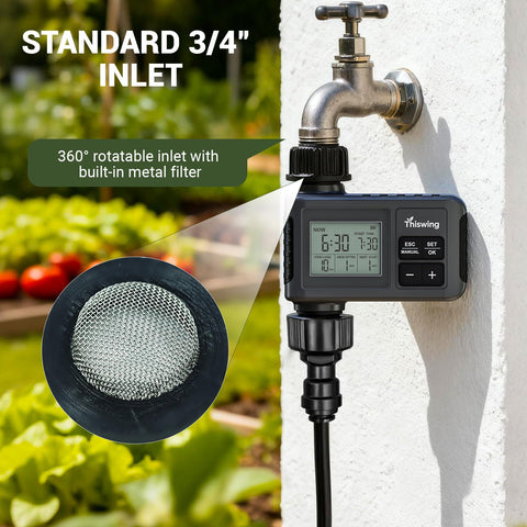 Thiswing complete irrigation kit contents ensure a ready-to-use setup.