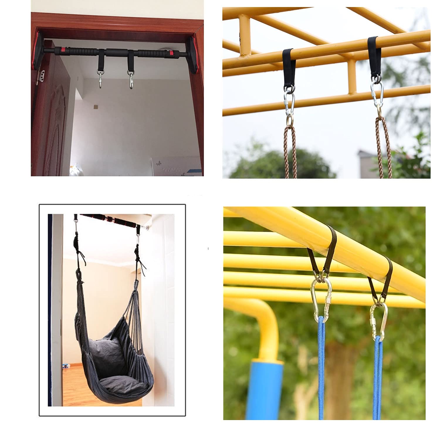 THJJSS hammock attachment ready for porch or yard use