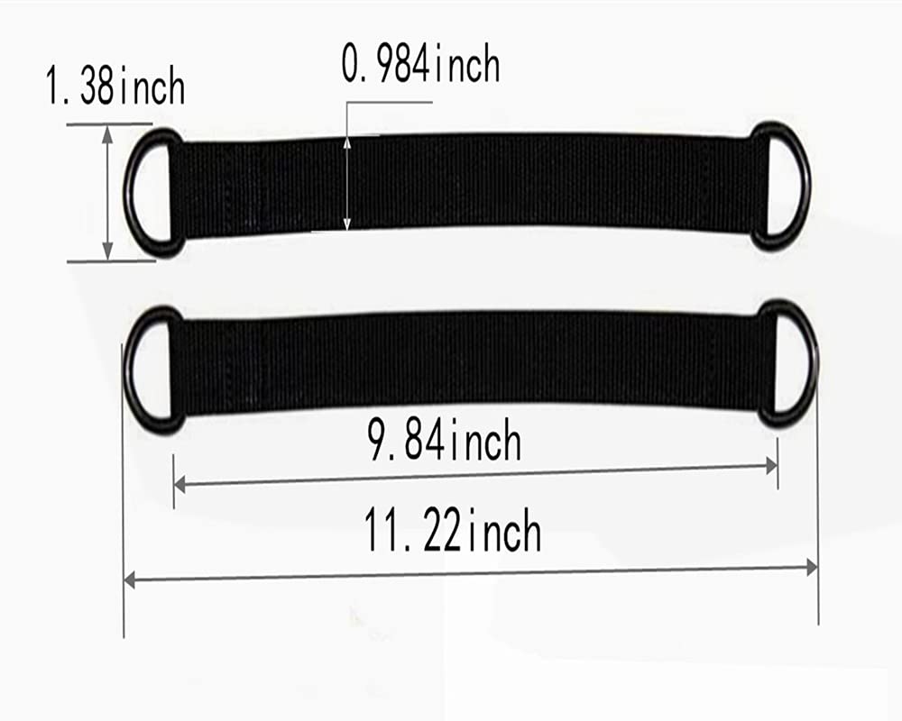 Close-up of THJJSS heavy-duty nylon strap showing rugged weave