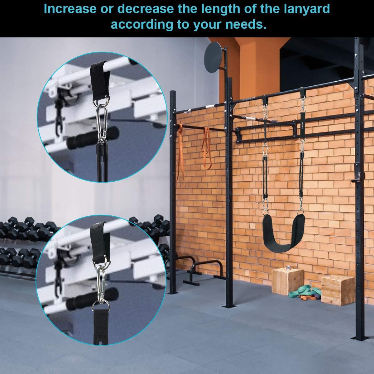 THJJSS safety screw lock on clasps adds security during use
