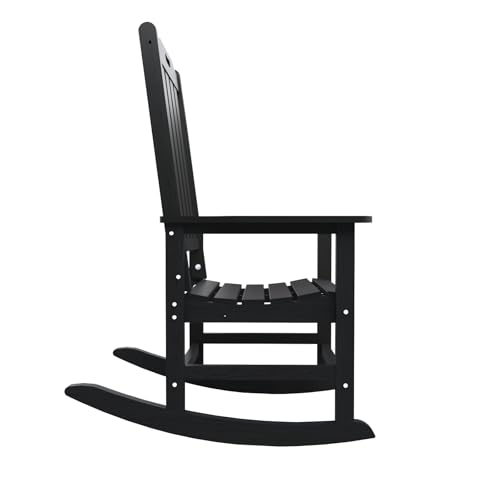 THOEOE easy to clean porch rocker for exterior spaces