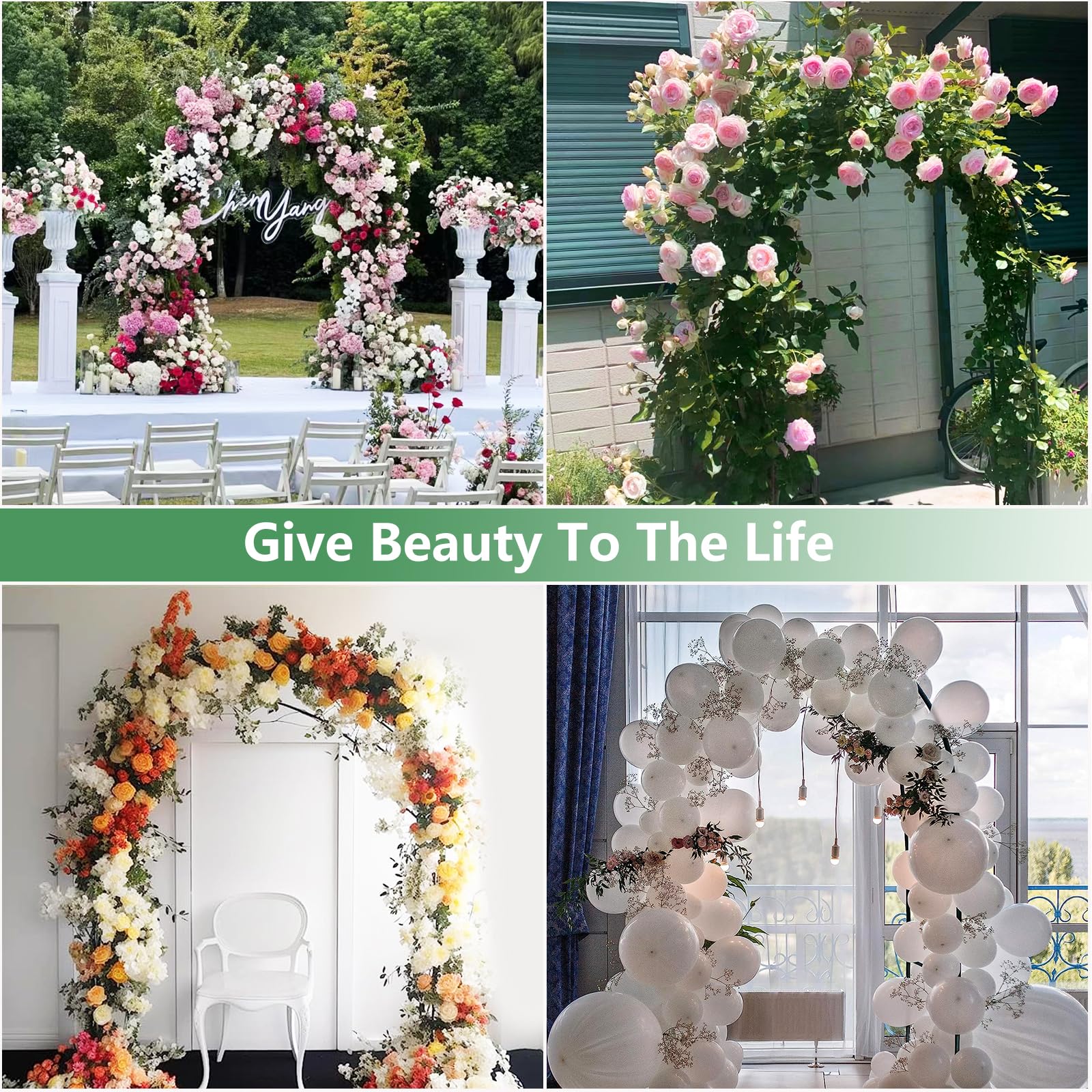Thorise garden entry arch exudes timeless elegance and enhances curb appeal.