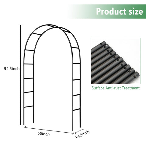 Thorise iron material closeup highlights robust finish suitable for long-term outdoor decor.