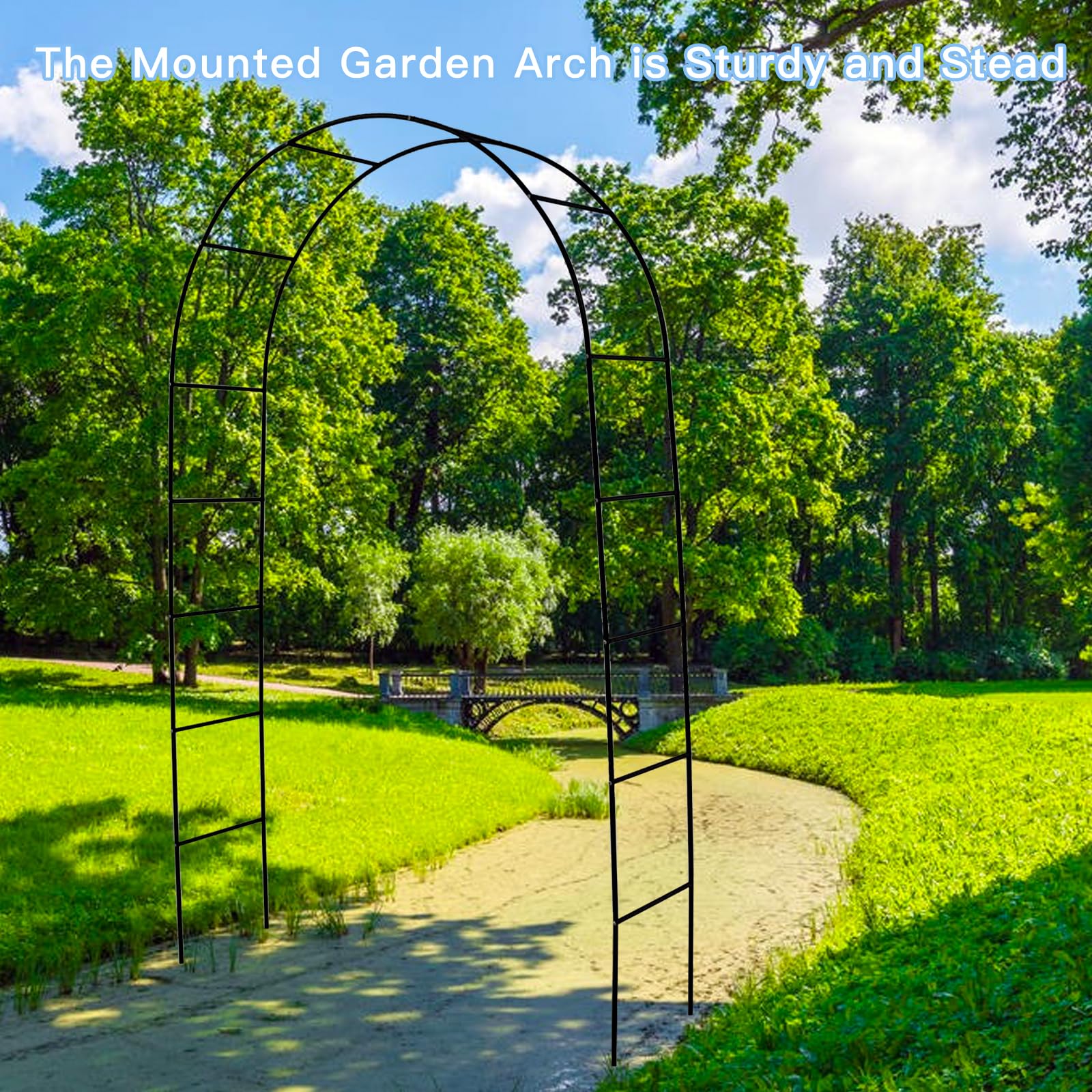 Thorise outdoor indoor use arch showcases portable decoration for indoor or outdoor events.