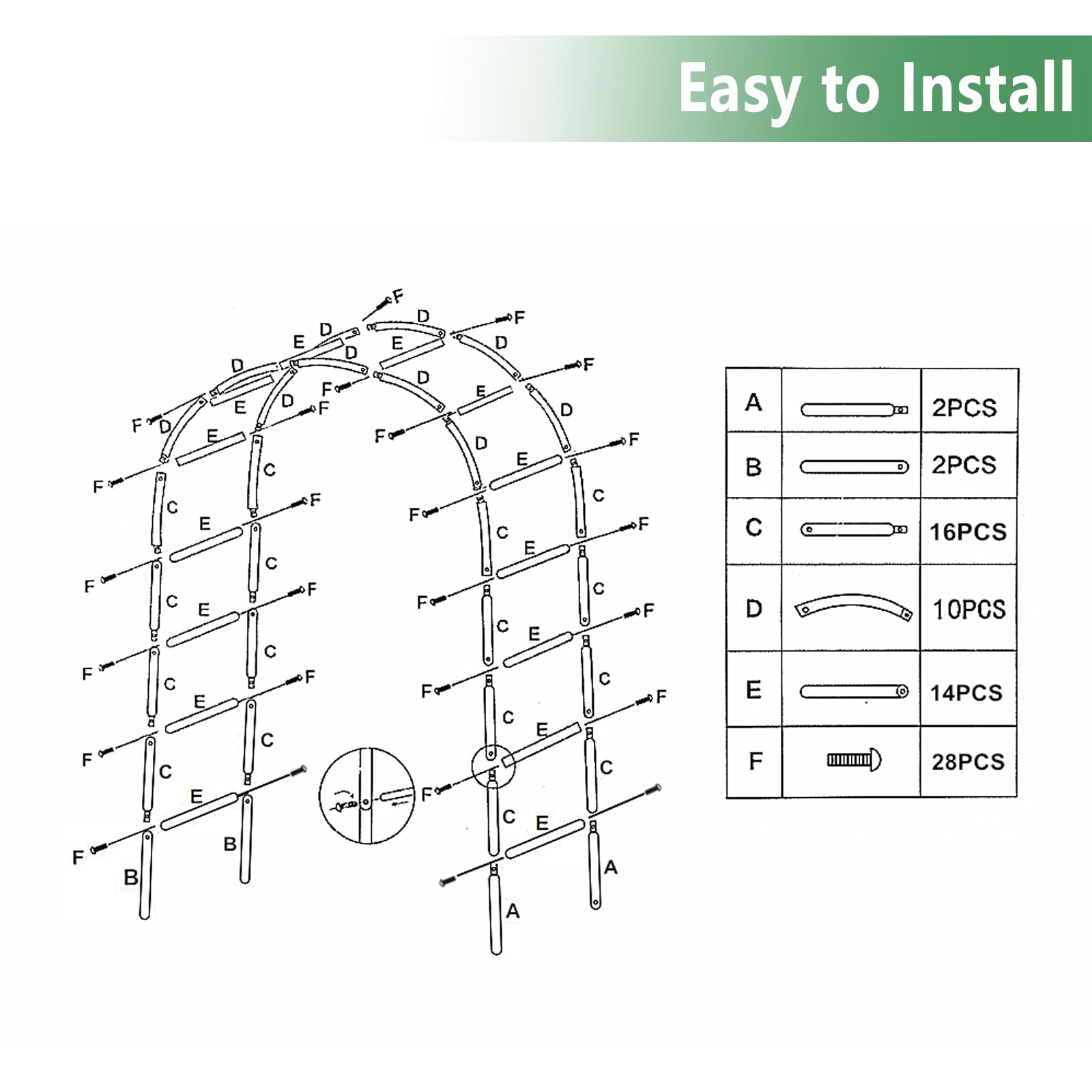 Thorise plants climbing feature shows vines and roses trained along the arch.