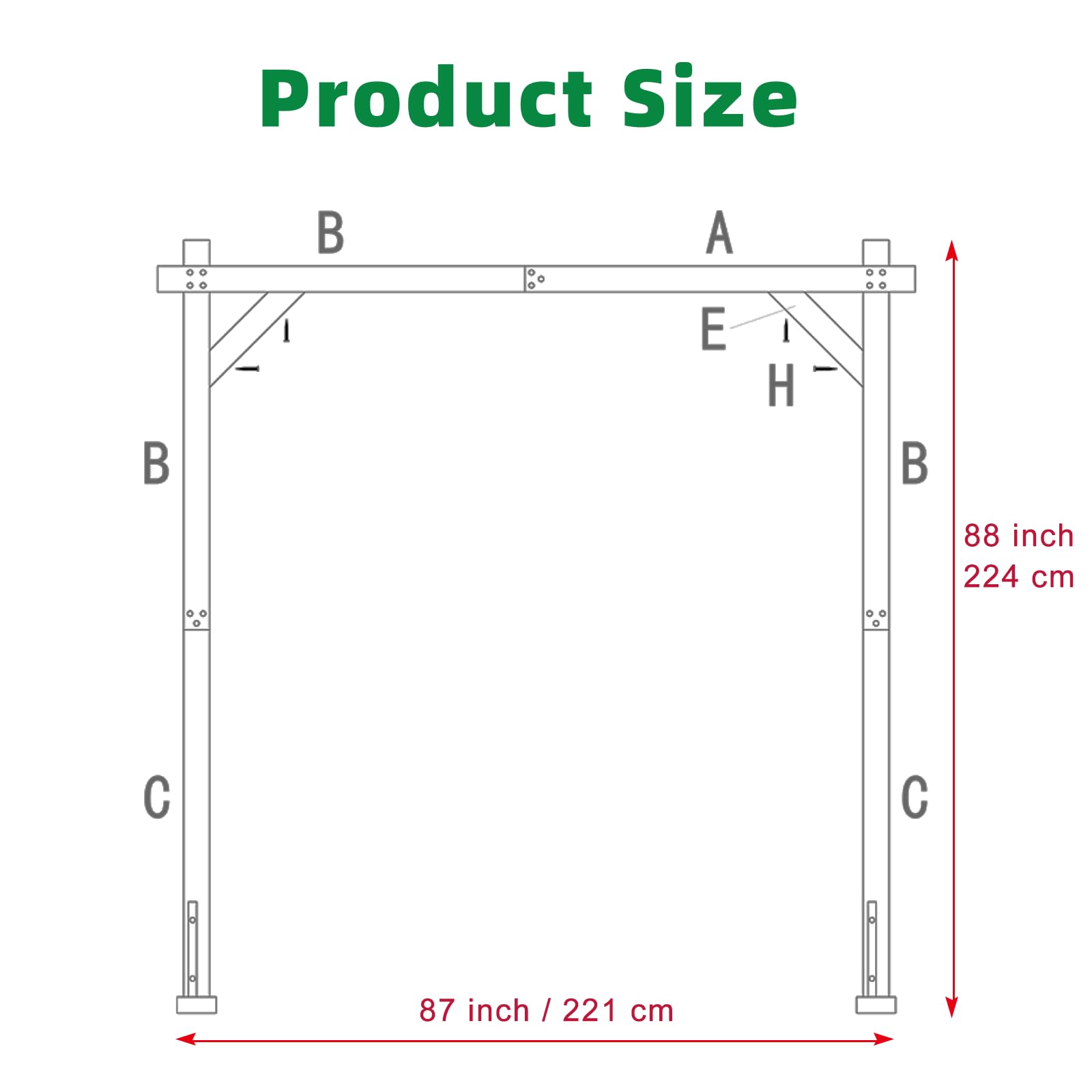 THORISE arch with floral decorations demonstrates quick setup and reusable design.