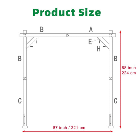 THORISE arch with floral decorations demonstrates quick setup and reusable design.