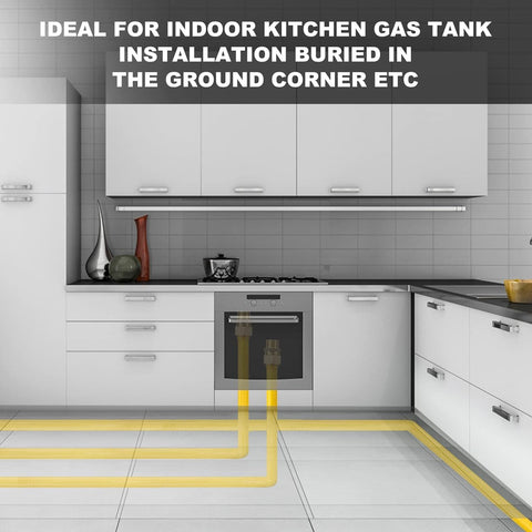 Thoupets underground burial note emphasizes conduit protection and safety.