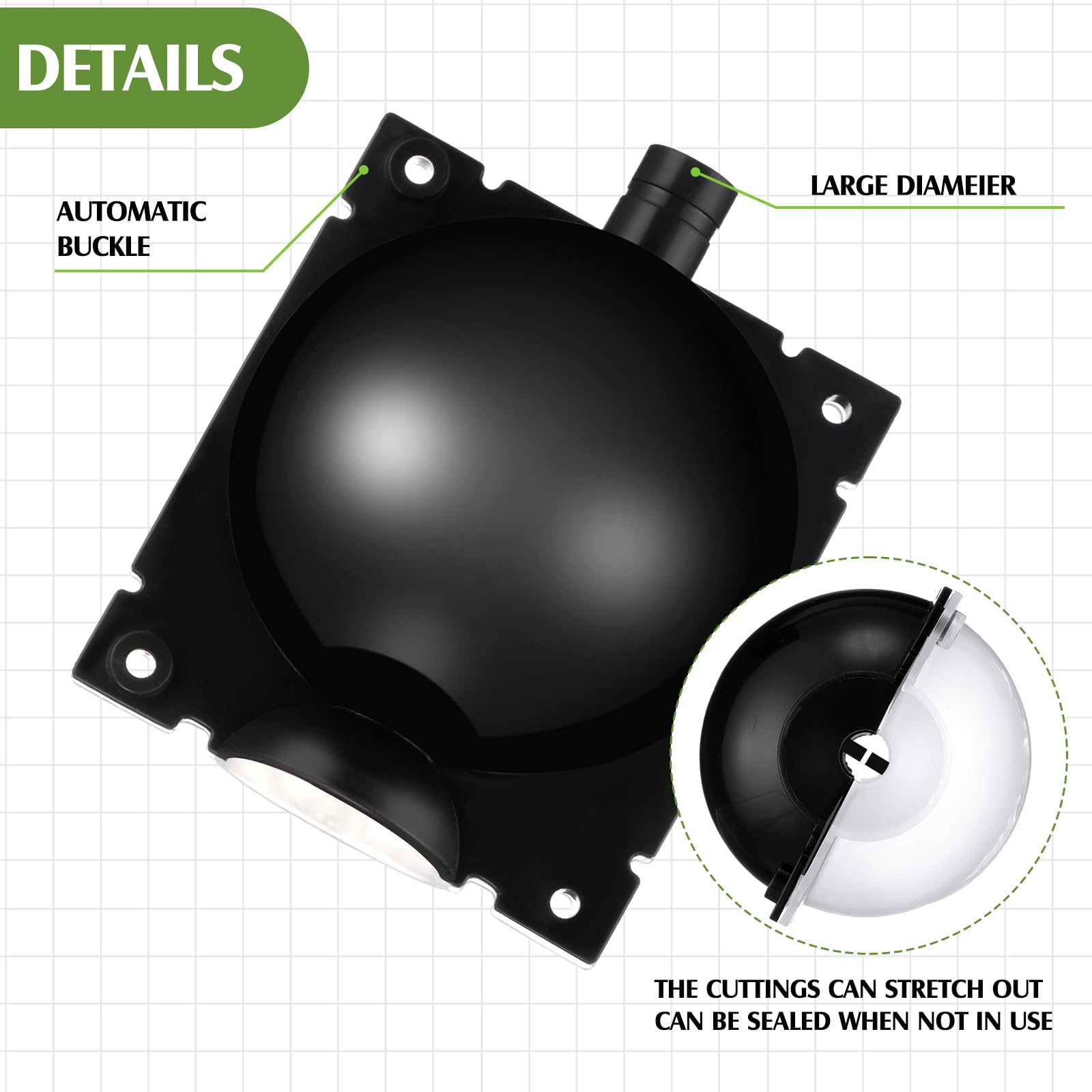 Threehoney PP material grafting ball for durable rooting
