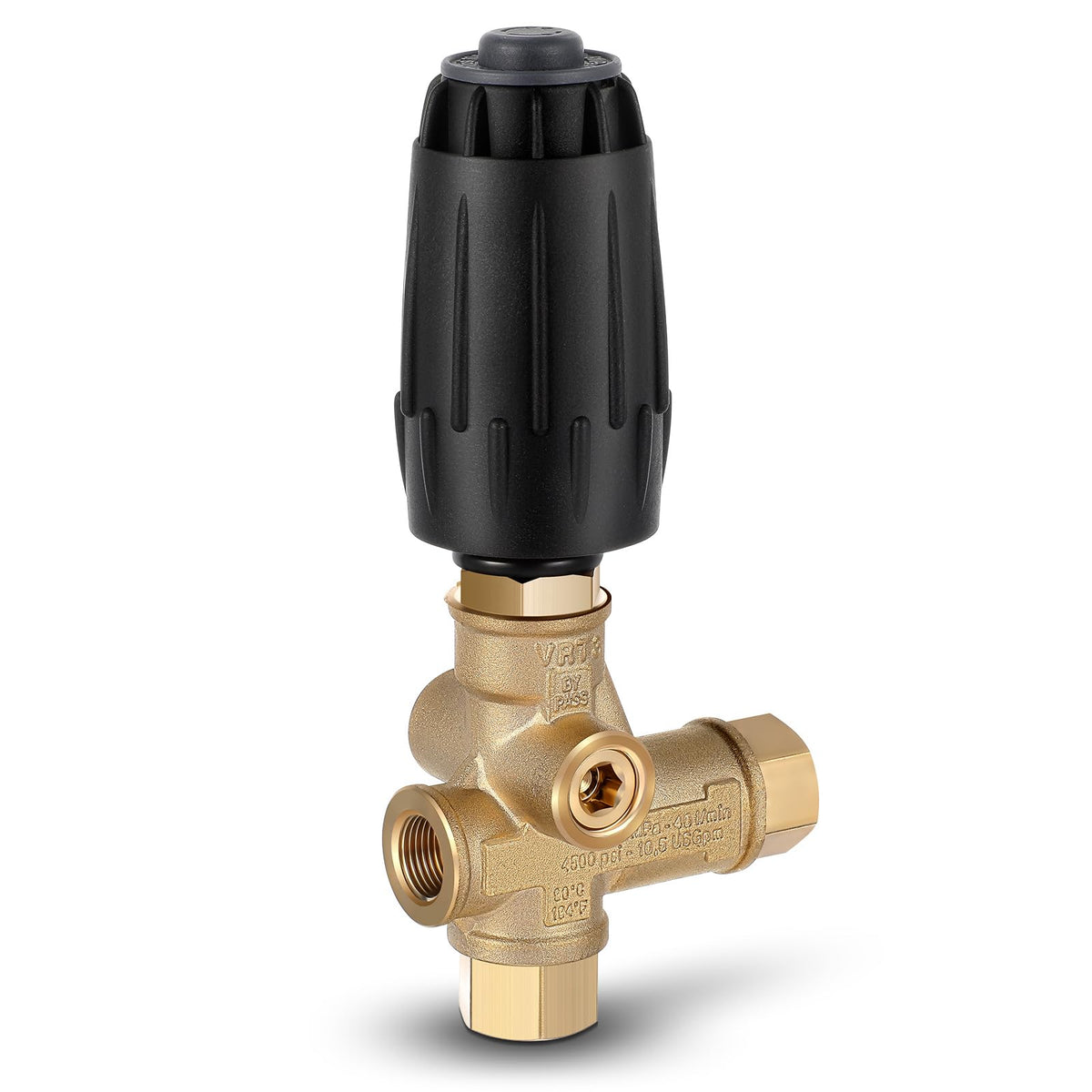 Threlaco VRT3-310 unloader valve with black spring for durable performance