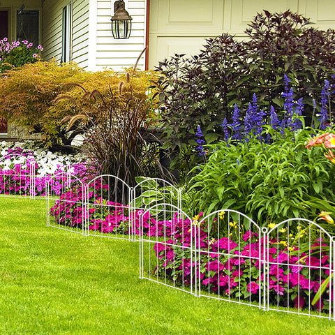Thrivinest fence line helps deter pets and wildlife from tender beds.