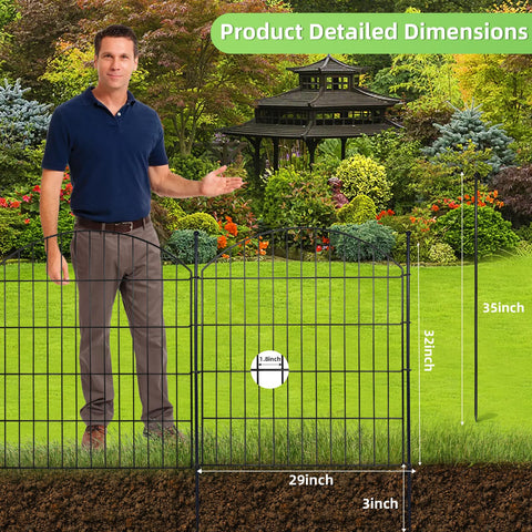 Thrivinest no-dig fence installation demonstrates quick setup for defined yard edges.