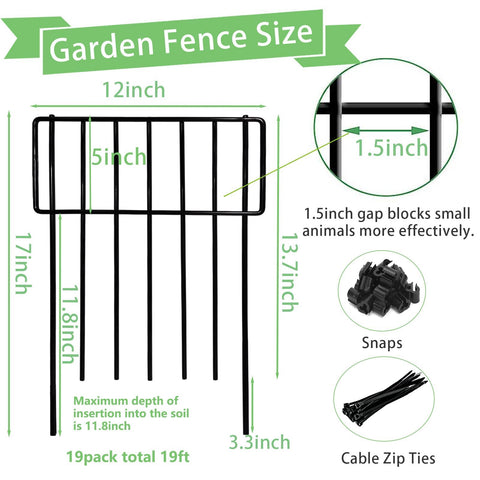 Thrivinest Rustproof Painted Fence stays vibrant outdoors for seasons.