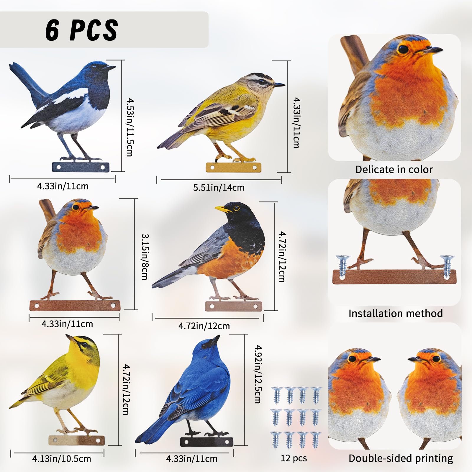 Throjin metal bird wall art enhances rustic garden aesthetics and durability.