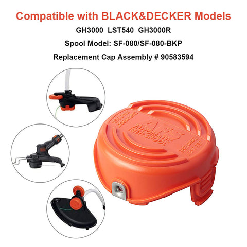 THTEN SF-080 ABS spool close-up emphasizes durable, long-lasting construction