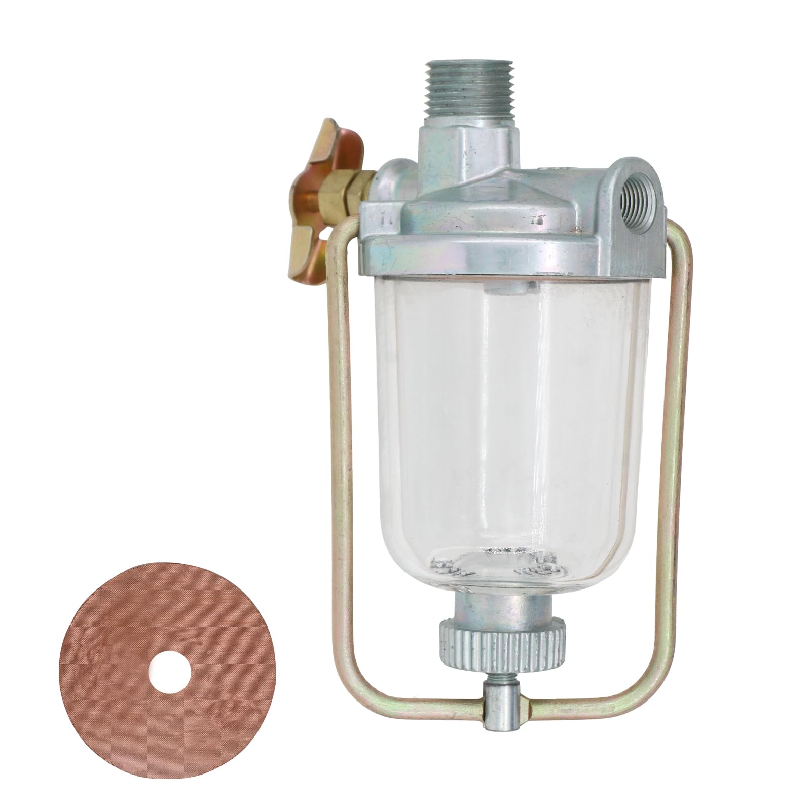 THUNDERMINGO sediment bowl compatible with Allis Chalmers WC WD45 WF for reliable filtration.