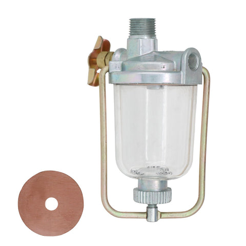 THUNDERMINGO sediment bowl compatible with Allis Chalmers WC WD45 WF for reliable filtration.