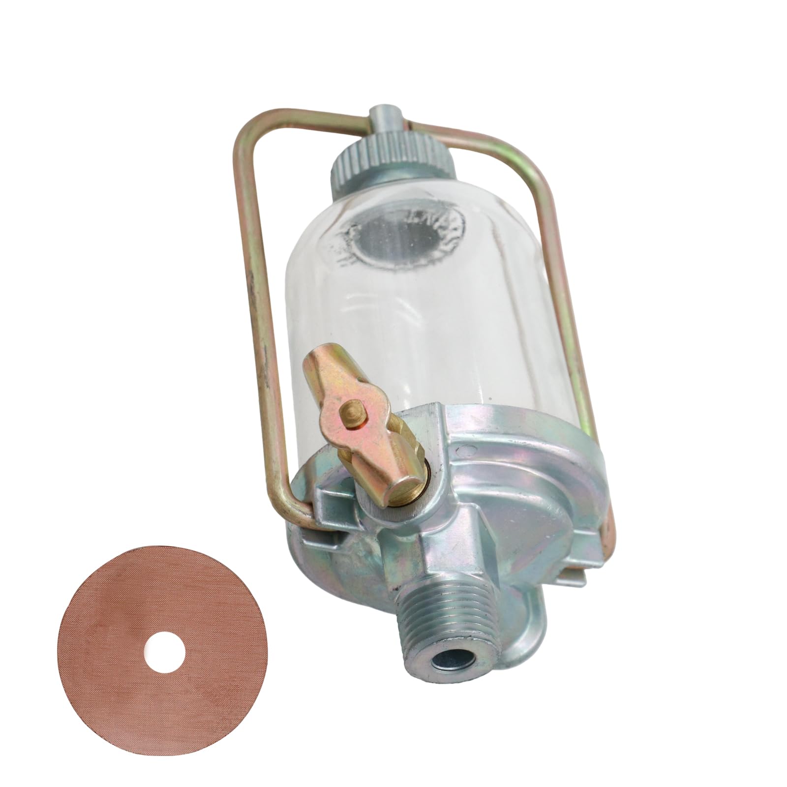 THUNDERMINGO fuel sediment bowl with documented dimensions for precise installation.