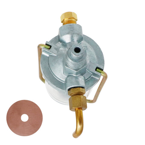 THUNDERMINGO OEM-style shut-off handle on sediment bowl assembly