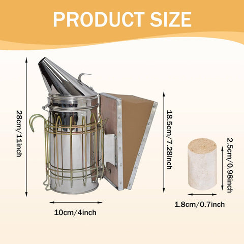 ThxBees Bee Hive Smoker 54 pellets pack provides ready herbs for gentle smoke
