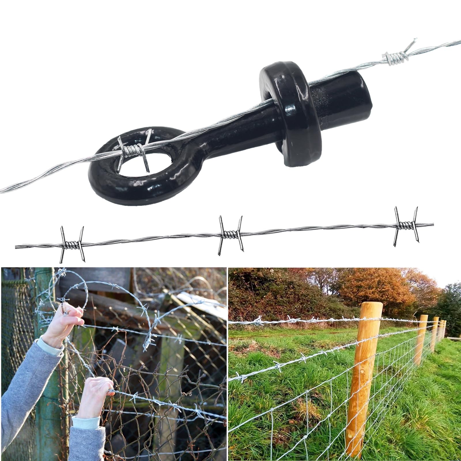 Thxoum Barbed Wire Pullers made from durable cast iron for rugged use.