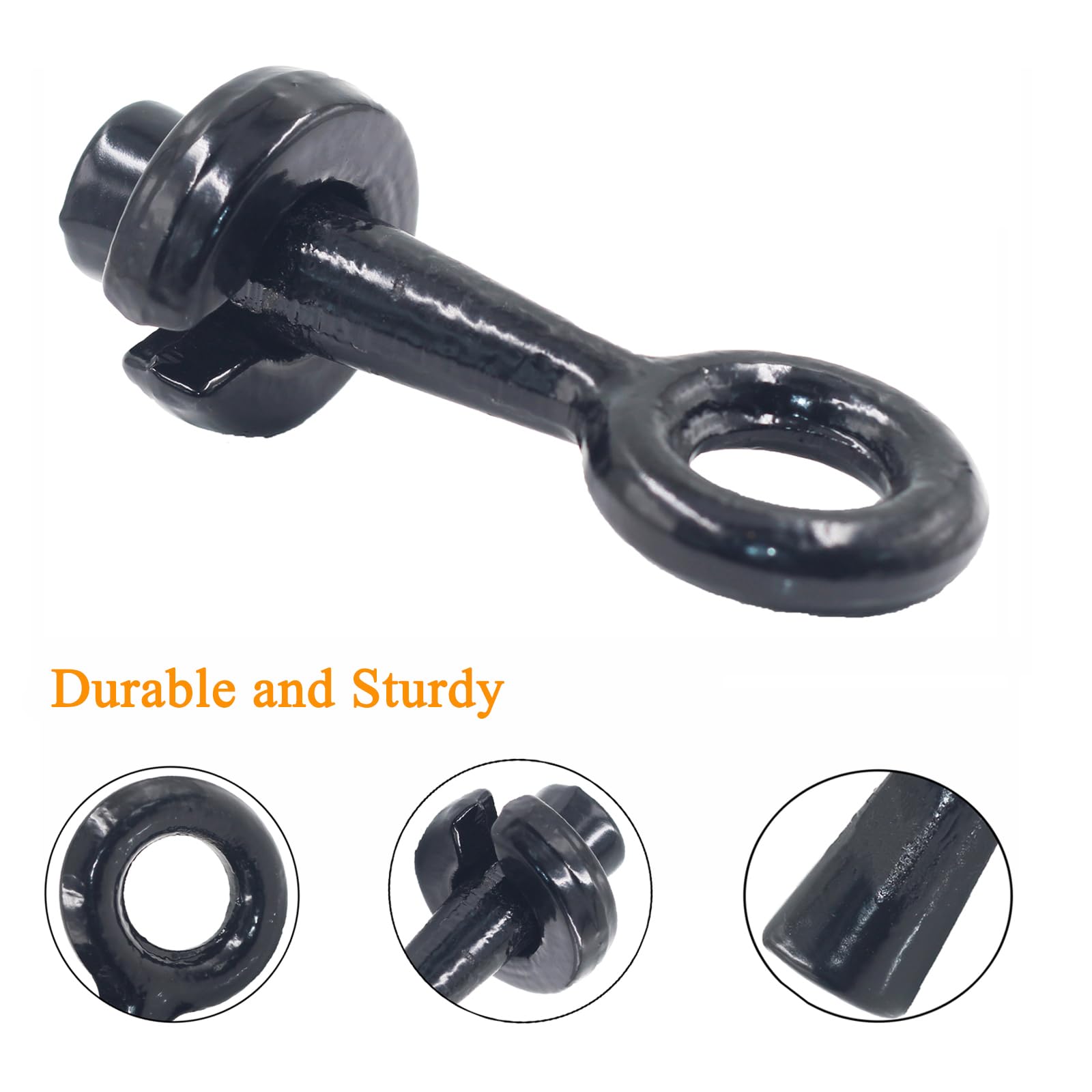 Thxoum Barbed Wire Pullers with the top middle ring for quick setup.