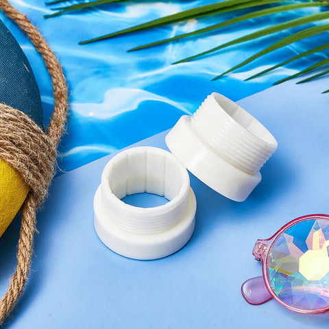 Outdoor patio setup using Thyle stabilizer sleeve for shade