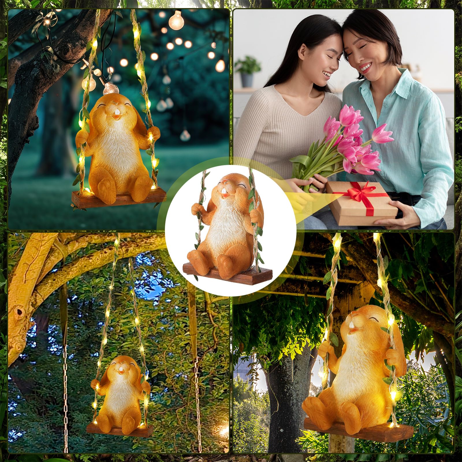 Thyle garden decor bunny light offers a playful focal point for outdoor entertaining