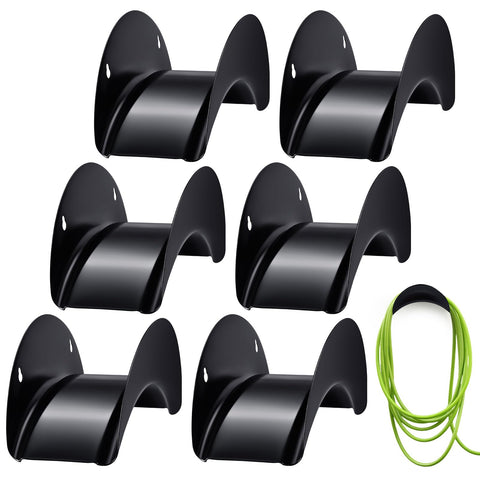 Thyle garden hose holder on wall mount keeping hoses neatly stored and accessible