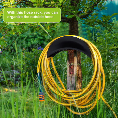 Thyle hose storage rack organizing garden hoses effectively