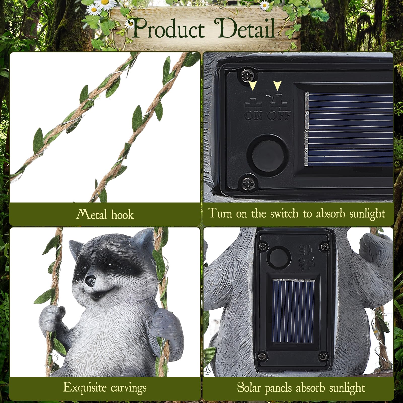 Thyle LED solar lighting enhances outdoor ambience at dusk