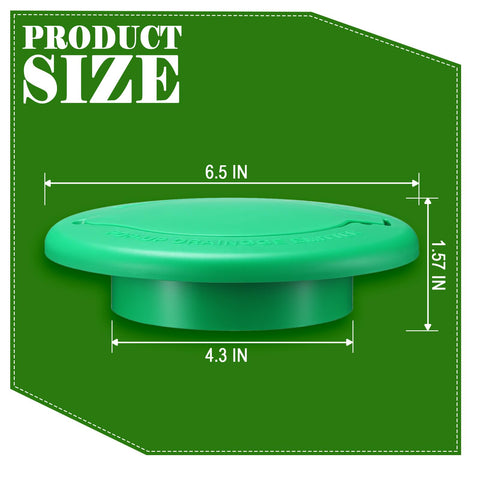 Thyle magnetic auto-close lid prevents debris entry after rainfall