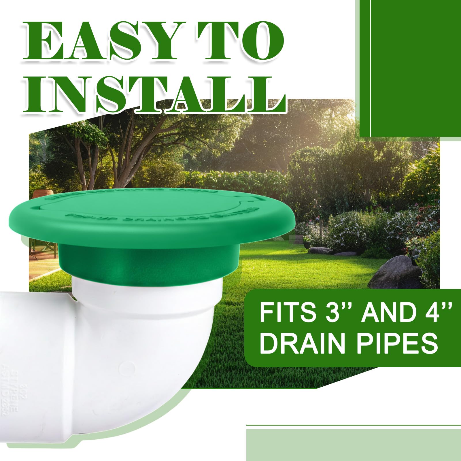 Thyle pressure-activated drainage ensures fast, reliable yard flow