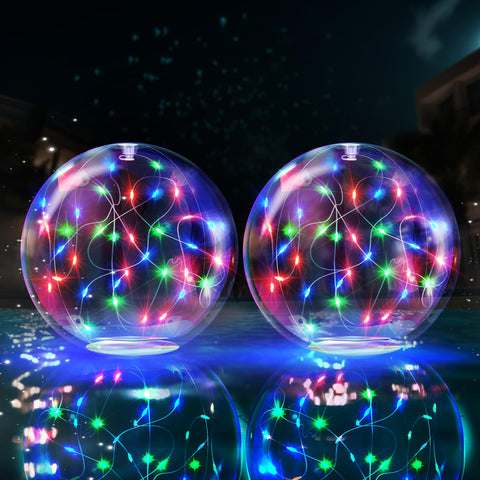 TIALLY Fairy solar floating pool light ball on water creates ambient evenings.