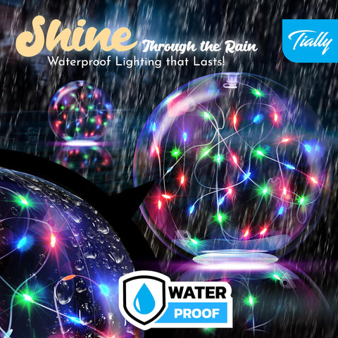 TIALLY Fairy solar floating pool light powered by solar energy for eco-friendly lighting.