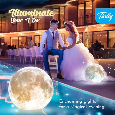 TIALLY Full Moon lights make a thoughtful gift for pool lovers