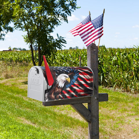Tiamon eagle and flag motif delivers a bold patriotic look.
