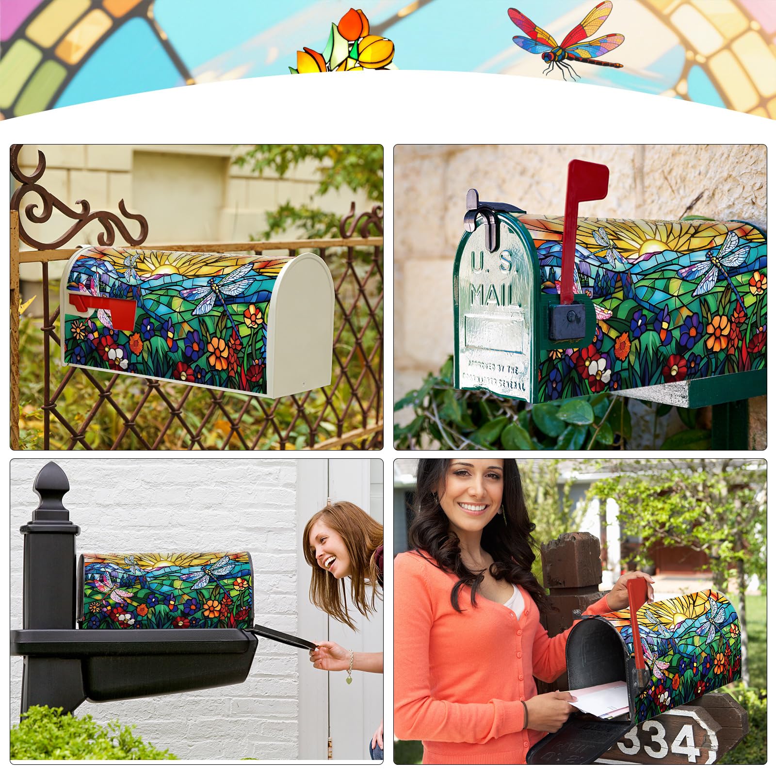 Tiamon garden yard display brightens lawns and entryways.