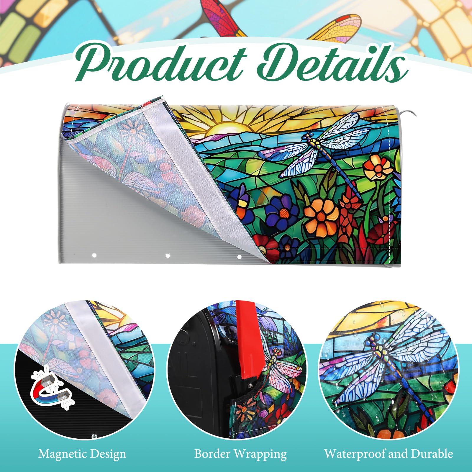 Tiamon mailbox cover magnets offer tool-free, secure attachment.
