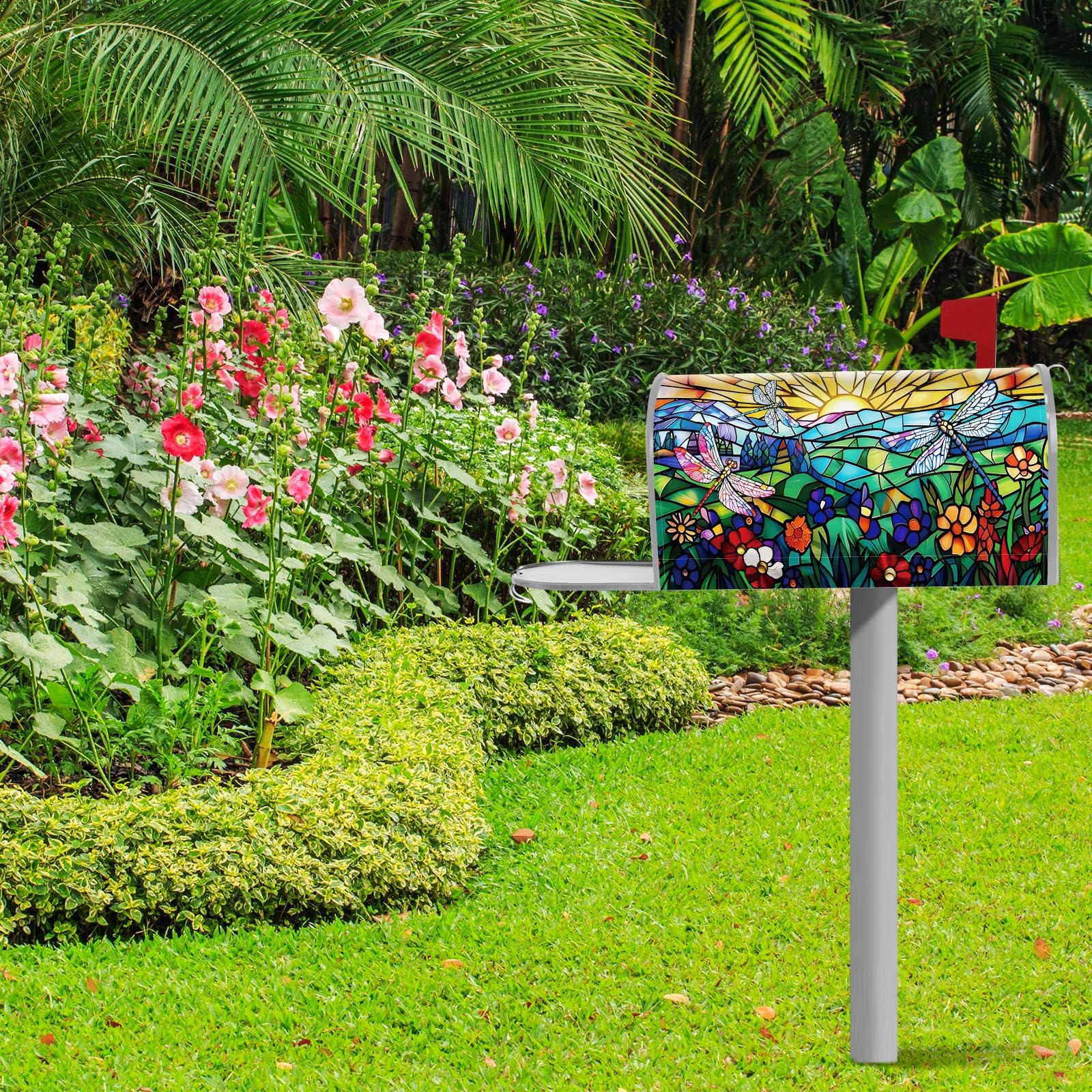 Tiamon weatherproof fabric stands up to sun, wind, and rain.