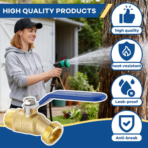 TianTianUp hose bibb 3/4-inch NPT and 3/4-inch GHT compatibility