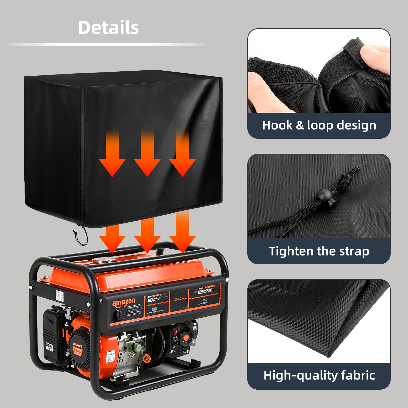 Buckle closures enable easy on/off without compromising protection