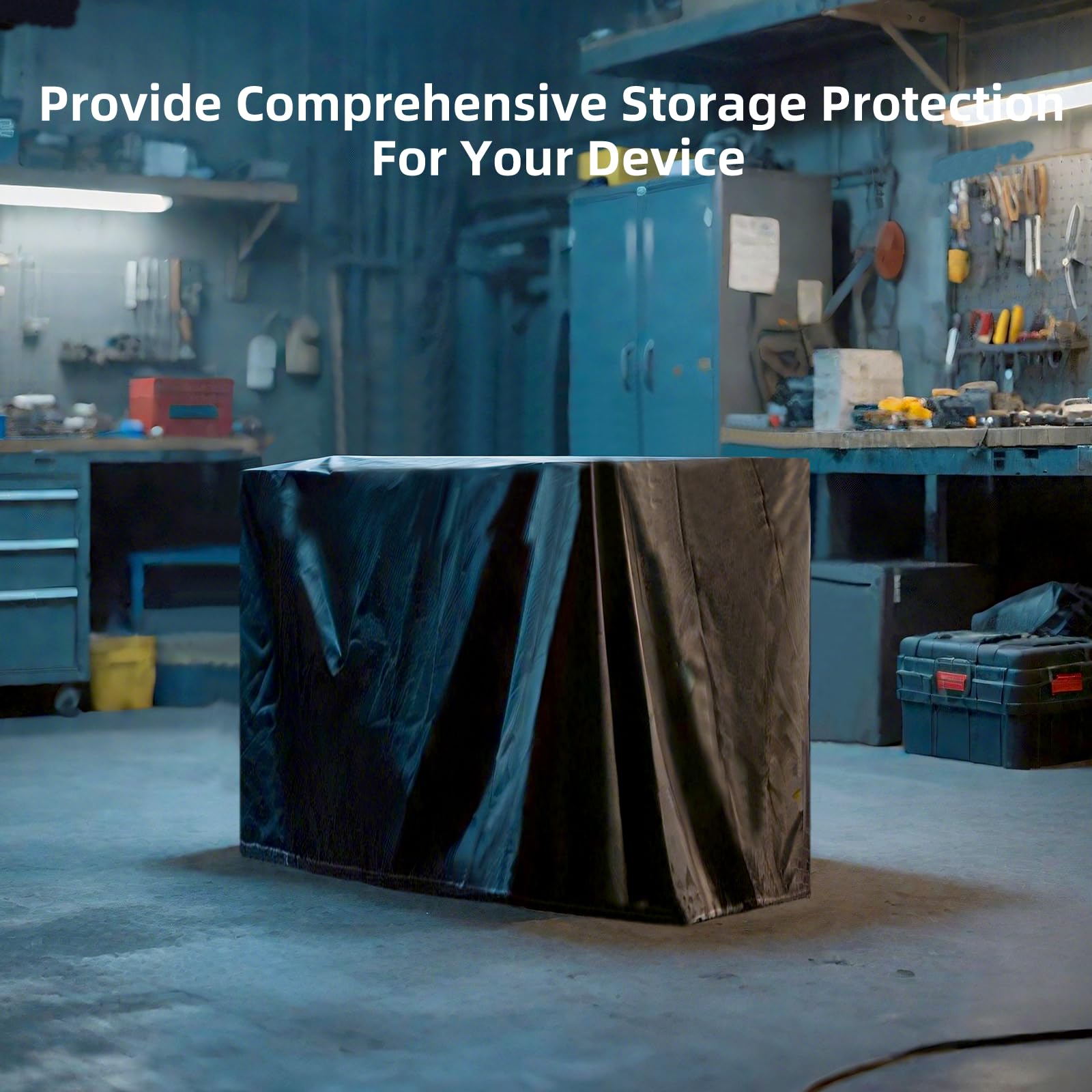 Ventilation panels promote airflow to prevent moisture buildup